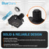 BlueStars 5 Packs 15Amp Thermal Circuit Breaker 125/250V AC 32V DC - Overload Protector with Push Button Manual Reset