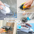 Alnorte 4 1 in Grout Cleaning Brush with Scrape, V Shape Grout Cleaner for Tile Floors, Bathroom, Corner, Baseboard