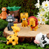 9 Pieces Nurse Flashlight Keychain Set - Pediatric Animal Flashlights Dolphin Lion Cow Cat Robot Giraffe Tiger