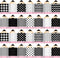 Whaline 80FT Black White Bulletin Border Sticker - 70 Sheet Pencil Border Trim for Classroom Decoration