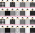 Whaline 80FT Black White Bulletin Border Sticker - 70 Sheet Pencil Border Trim for Classroom Decoration
