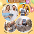 HOMANGA Birthday Money Envelope for Cash Gifts, Surprise Cash Holder for Men, Women, Kids, Blue Gold