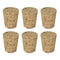 MECCANIXITY Tapered Cork, 27x21x31mm Wooden Leakproof Soft Cork Stoppers for Wine Bottle Crafts, Pack of 6