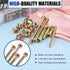 Glarks 128Pcs M6x20/30/40/50/60/70/80mm Baby Bed Crib Screws Bolts Kit Hex Socket Head Cap Screw with Barrel Nuts