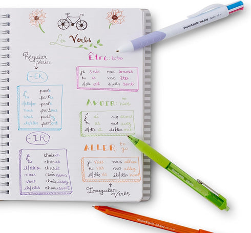 Paper Mate InkJoy 100ST Ballpoint Pens - Medium Point (1.0mm) in Fun Colours, 10 Count