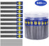 Morepack 840 Pieces 0.7 mm HB Lead Refills, Break Resistant Mechanical Pencil Refills, 70 Tubes
