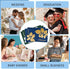 Frelimiu 24 Pack 4 Thank You Cards with Envelopes, Elegant Professional Raised Gold & Silver Foil, Designs, Pefect