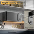 4Pcs 90 (2.56X2.56 Alise Shelf Brackets Black, Stainless Steel Floating Shelf Brackets Corner Brackets, L Brackets