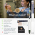 Brewer's Elite Hydrometer - Deluxe Triple Scale Set for Home Brew Beer, Wine, Mead, Kombucha - Hardcase & Cloth
