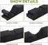 12in Outside Classic Rib Profile Foam Closure Strips for Metal Roofing Panels (10 Pieces)