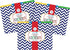 Barker Creek Nautical Chevron Designer File Folders Set of 36, Multi-Design with Colorful Chevrons on Outside, Solid