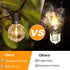 60FT G40 Dimmable 30 Bulbs Commercial Bosceos Outdoor LED Globe String Lights Waterproof Shatterproof Light Strings