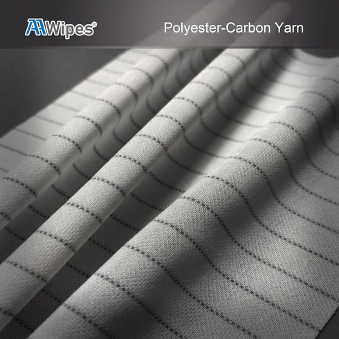 (6"x6") 100pcs AAWipes Cleanroom Wipe Cloths (Grade A) - Safe Electrostatic Discharge (ESD) Polyester Wiper Special