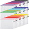 EOOUT 36pcs Pencil Pouch, Large 6x9 Inches Mesh Zipper Bags, 12 Colors for Organizing Office Supplies