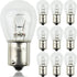 Diximus Pack of 10 Bulbs 1141 S8 - Low Voltage Landscape Light Bulbs 12V 18W