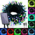 Solar String Lights Outdoor Waterproof 40Ft, 18 Colors Changing 100 LED Christmas