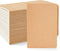 feela 30 Pack Blank Kraft Notebooks, Unlined Sketchbook Note Pad for Travel Journal, 60 Pages, A5, 8.3” x 5.5”