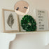 Metal Bow Shape Frame Turn Button with Screws for Hanging Pictures, Photos, Drawings, Posters, Black (100 Pieces)