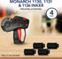 Perco Ink Roll for Monarch 1130, 1131, and 1136 Price and Date Guns - Pack of 4 Replacement Inkers, Easy to Load, Made