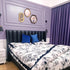 17.7" 118" Yasinet Purple Wallpaper Solid Color Peel and Stick Wallpaper Purple Contact Paper Waterproof Self Adhesive