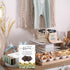 Fumete 50 Pcs Baby Shower Seed Packet Baby in Bloom Kraft Bags with Window for Gender Reveal Party (Sunflower)