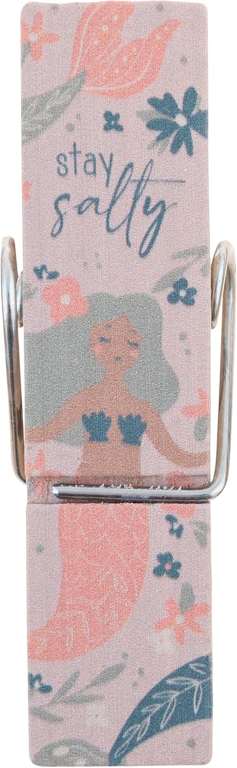 Karma Gifts Chip Clips, One Size, Mermaid Design