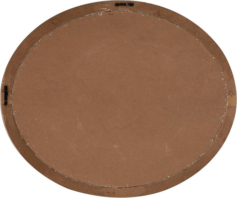 SOFE Oval Framed Linen Bulletin Board, 21 x 17 Inches, Unique Fabric Pin Board for Office Home School with Pins