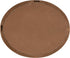 SOFE Oval Framed Linen Bulletin Board, 21 x 17 Inches, Unique Fabric Pin Board for Office Home School with Pins