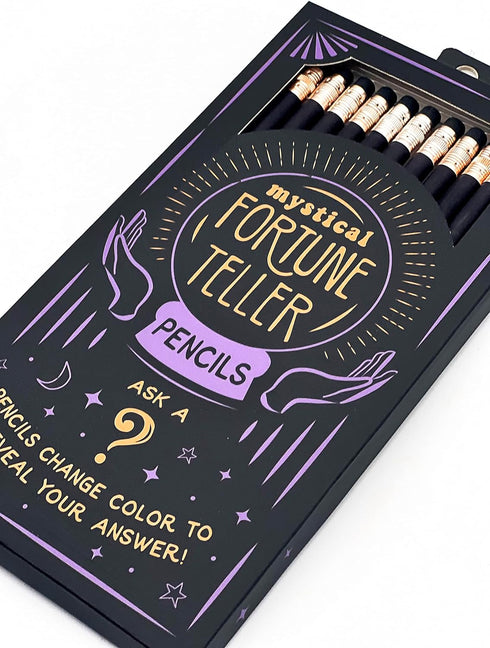 Mystical Fortune Telling Pencils, Color Changing Magic Reveal Pencils, Set of 10
