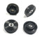 20 Thumb Nuts - 1/4-20 x 1 Inch Wide, Knurled Plastic Head, Made in USA