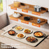 3 Settings Warming Mat for Food, Voriah Electric Warming Tray with Temp & Auto Shut-Off, Food Warmer with Thick