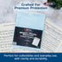 BCW Archival Quality Sheet Music Sleeves, 100 Pack, 9 3/8x12 1/4 in