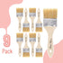 Bates- Chip Paint Brushes, 2 Inch, 9 Pack, Chip Brush, Brushes for Painting, Paint Brushes, 2 Inch Paint Brush, Stain Brushes for Wood, Natural Bristle Paint Brush, Chip Paint Brushes for Paint by Bates Choice Pro
