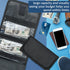6 Multipack VOCHIC Money Bag, Money Organizer for Cash with Pocket Money Holder, Cash Bill Organizer, Money Pouch Small