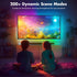 37-70in Maylit ICRGB TV LED Backlight, App Control Lights for Monitor, Music Sync Color Changing Strip Lights for Home