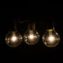 (10 G40 1.6" .6 Bulbs) Hometown Evolution, Inc. Outdoor Globe String Lights Foot, LED Clear - Black Wire - Watt