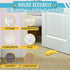 Cute Banana Door Stopper, Decorative Non-Slip Door Stoppers for Home, Office, or Hotel, 7.48" x 5.9" x 1.26"