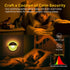 YUNLEX 2 Pack 2.6" Dimming, 3 Amber Night Light, Battery Operated Night Light, Small Sticky Lights, Light Modes, Motion