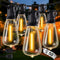 Patio String Lights Plug in 50FT LED Outdoor String Lights with IP65