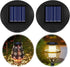 2 Pack Solar Light Replacement Top, Replace Solar Light Part for Lantern