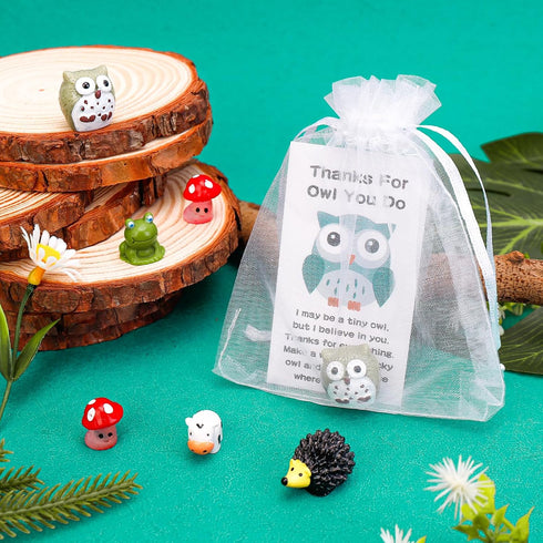 QAUYETM 100 Set Set Employee Appreciation Gifts Bulk for Coworkers Staff - Teacher Appreciation Bulk Resin Gifts