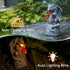 WENYLE Solar Garden Outdoor Statues Flame Dragon with Solar Lights, Lawn Decor Cool Drake Figurine for Patio Balcony