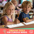 SCRIBBLEDO Dry Erase Number Line for Students, Small White Board Dry Erase Sheets for Classroom Supplies