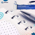 Enday Pack of 1088 Hole Reinforcement Stickers for School, Home, and Office Paper Hole Reinforcements