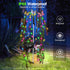 69LED Solar Garden Lights Outdoor Decorative Waterproof, Swaying Tree Solar Lights for Outside, Butterfly Flower Lights