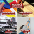 XFasten Professional Blue Painters Tape | Sharp Edge Line Technology, 2" by 60 Yards, Residue-Free Artisan Grade