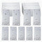 50PCS Flat Mending Plates,3-1/8''304 Heavy Duty Stainless Steel Straight Mending Joining Plates,