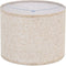 WOLEILEJIN Lamp Shade for Table Lamps, Beige Line Drum lamp shade for floor
