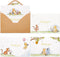 Crisky 50 Pack Cute Bear Thank You Cards Blank Inside with Envelopes