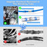 Kuject 200PCS Solder Seal Heat Shrink Butt Connectors, Waterproof Wire Connectors Kit, Solderless Insulated Wire Splice